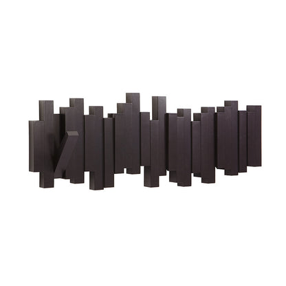Kreative Wand Holz Stapel Haken Wand Dekoration Regal